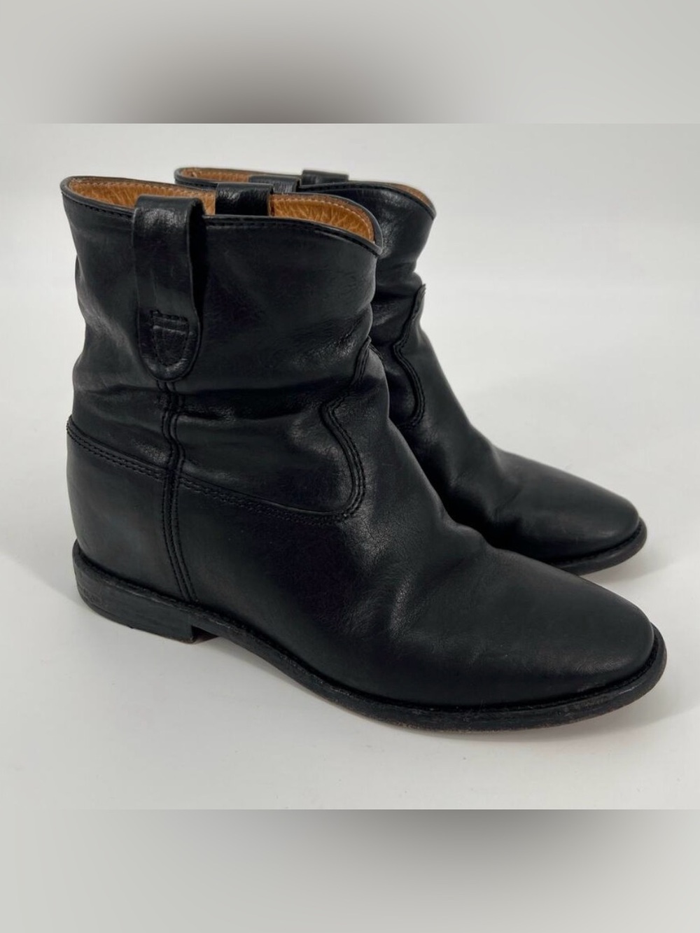 Isabel Marant black Crisi western boots 6